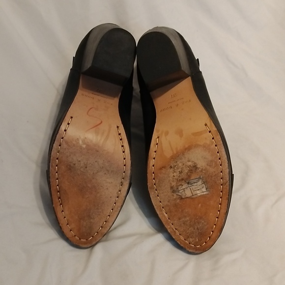 RAG & BONE HARROW BLACK LEATHER ANKLE BOOTS SIZE 37 - Picture 7 of 9